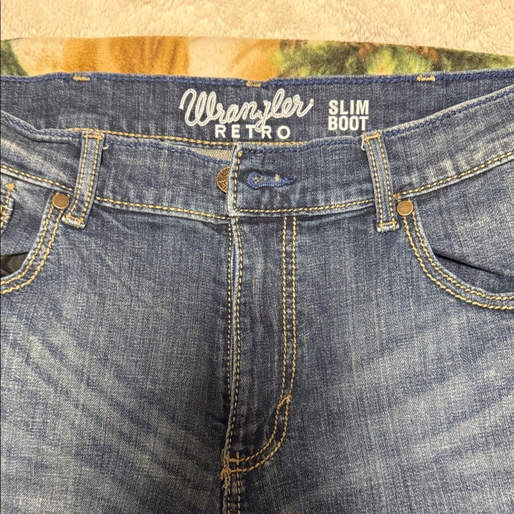 Wrangler Retro Slim Boot Men's Denim Jeans